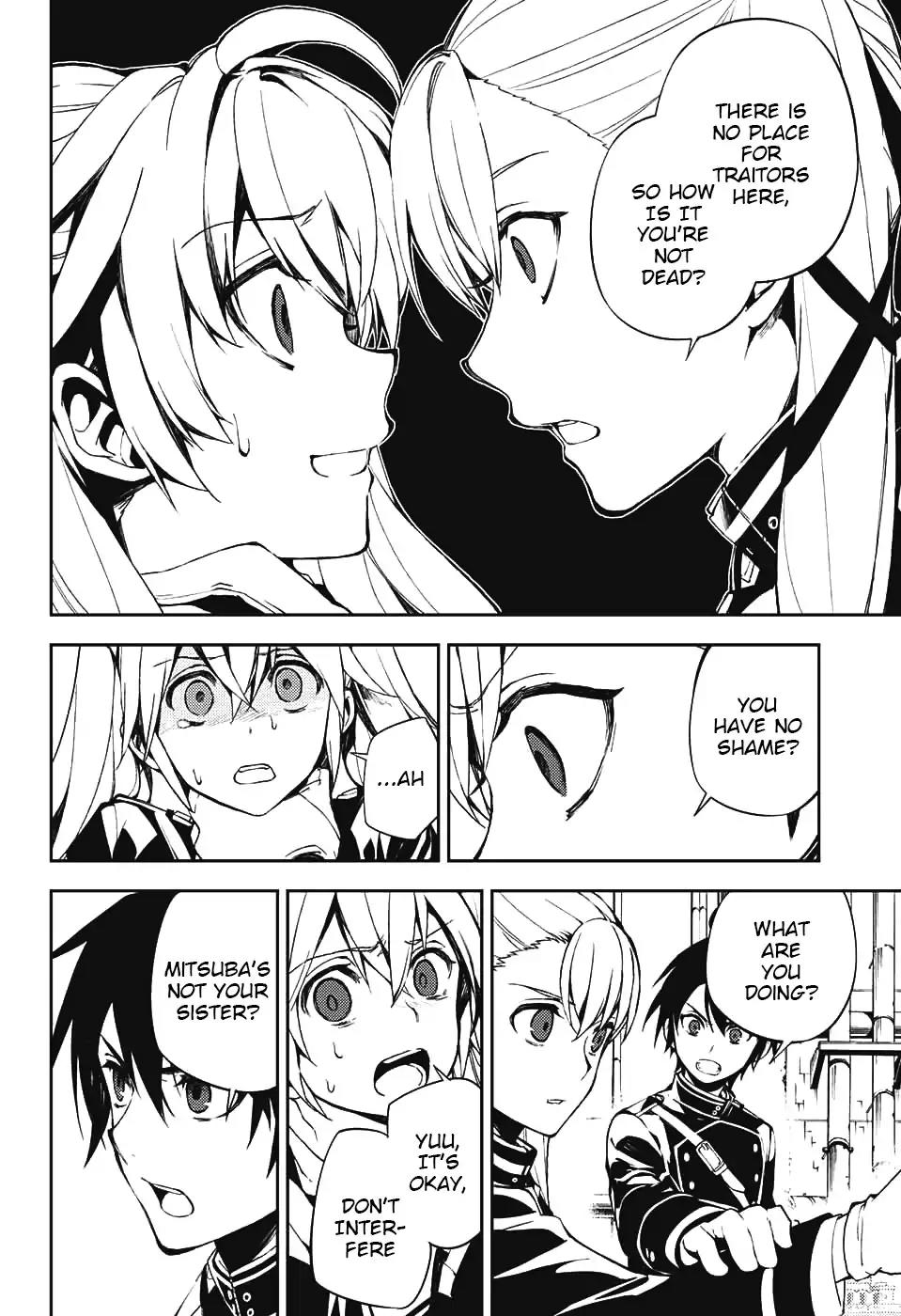 Seraph of the End Chapter 70 page 21 - Chapter 70: The Cause of Subordinate