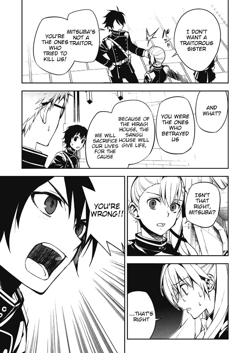 Seraph of the End Chapter 70 page 22 - Chapter 70: The Cause of Subordinate