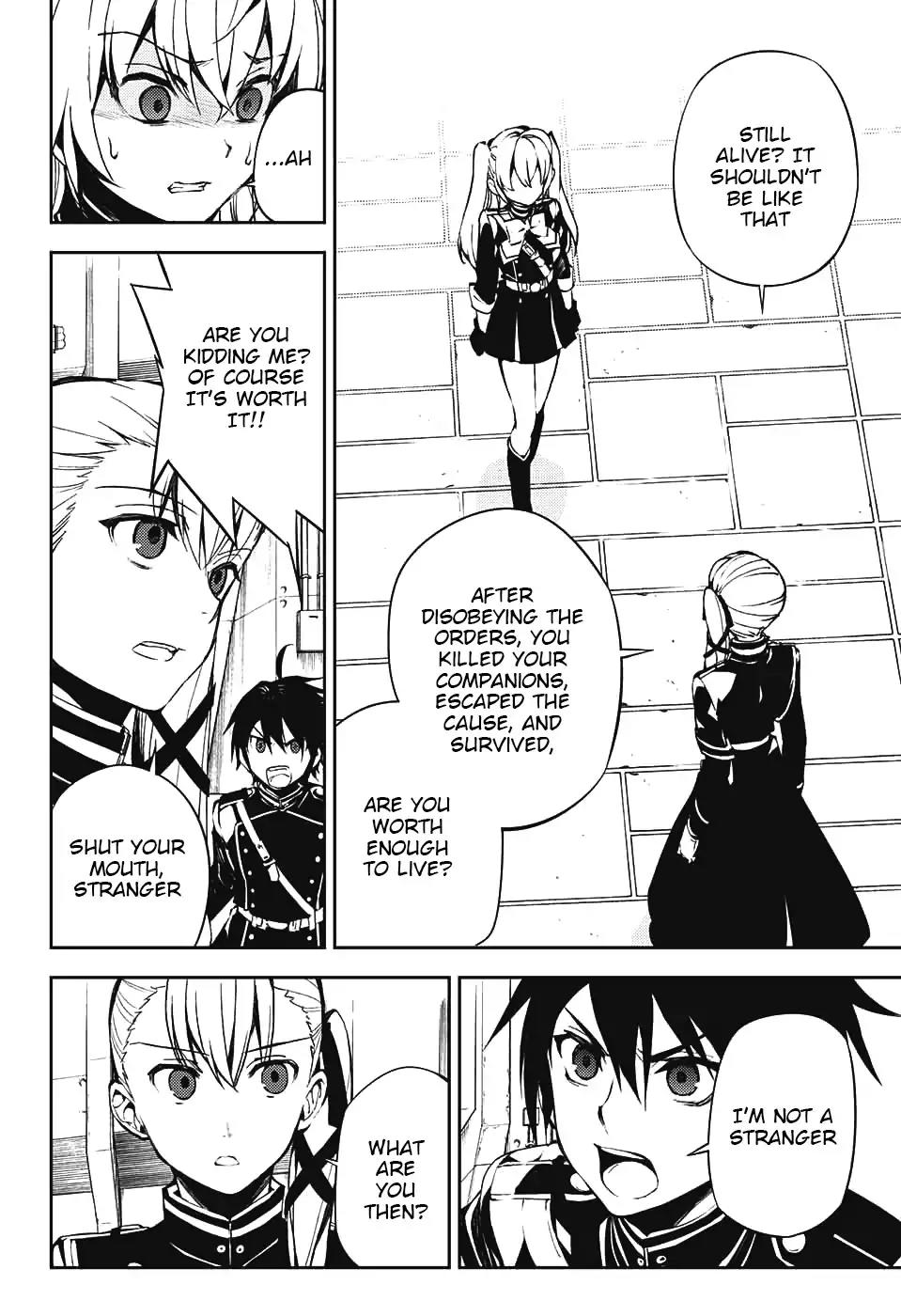Seraph of the End Chapter 70 page 23 - Chapter 70: The Cause of Subordinate