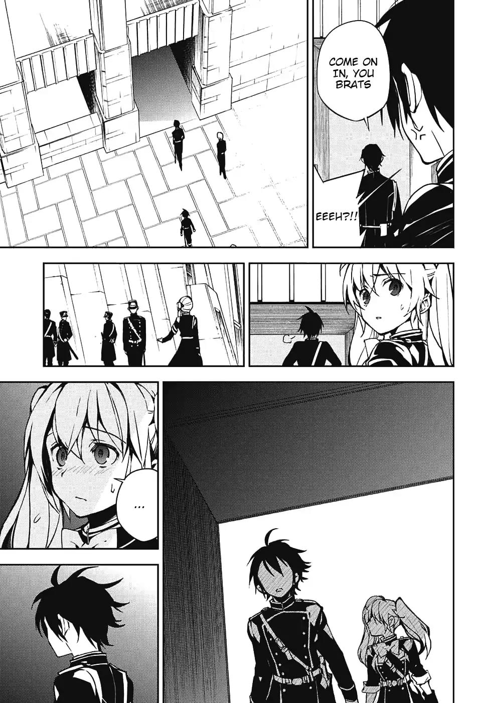 Seraph of the End Chapter 70 page 28 - Chapter 70: The Cause of Subordinate
