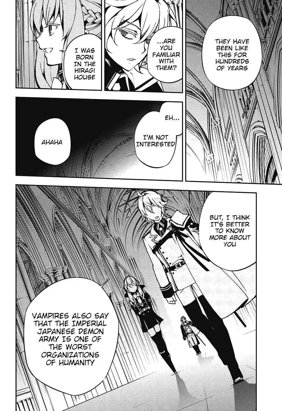 Seraph of the End Chapter 70 page 31 - Chapter 70: The Cause of Subordinate