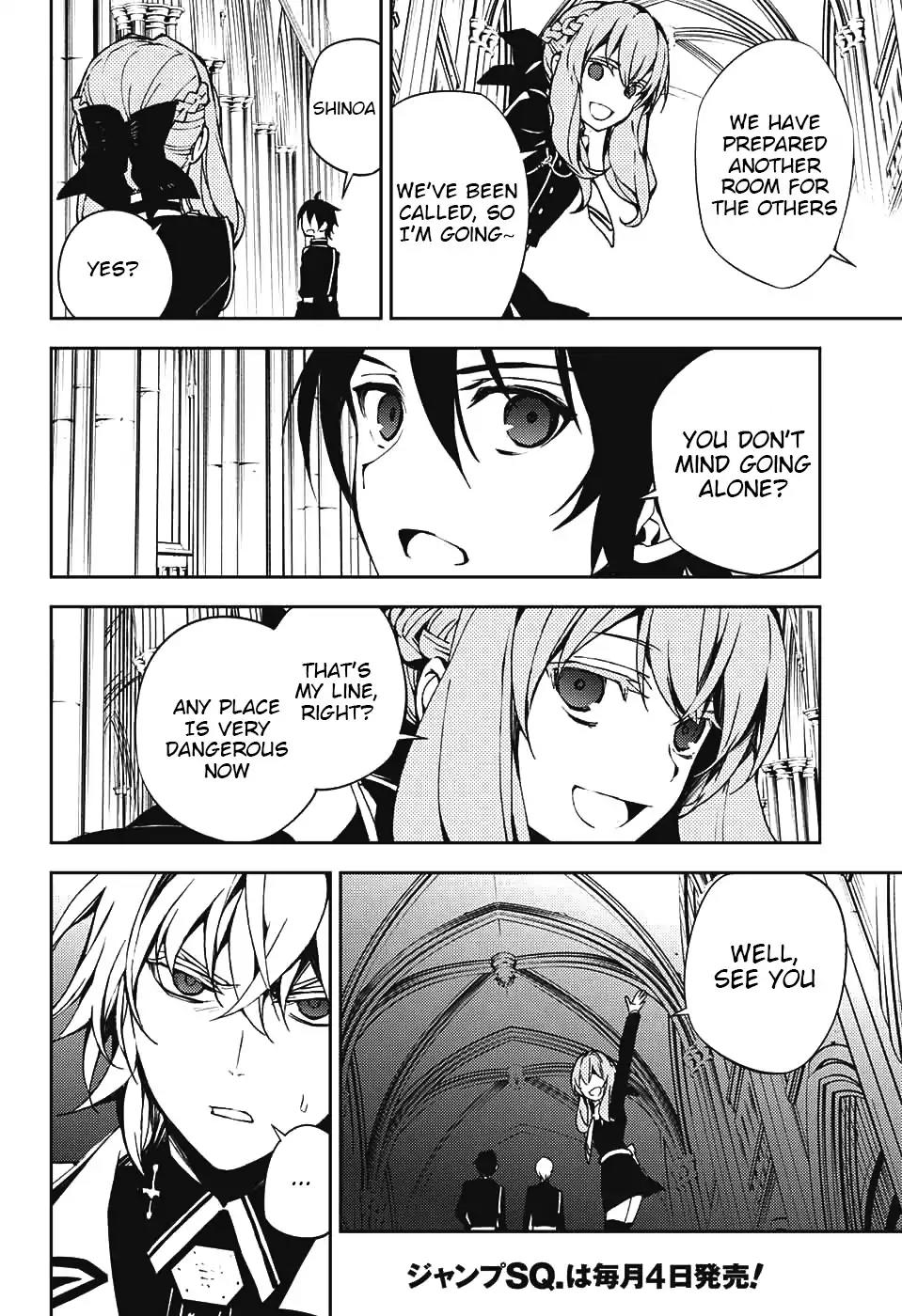 Seraph of the End Chapter 70 page 33 - Chapter 70: The Cause of Subordinate