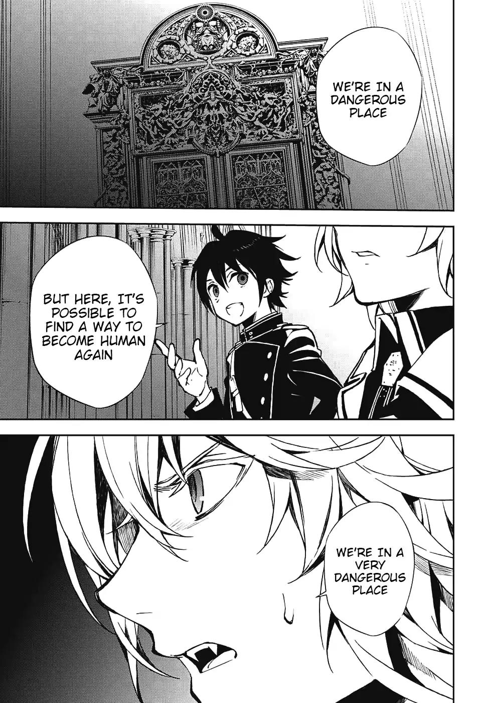 Seraph of the End Chapter 70 page 34 - Chapter 70: The Cause of Subordinate
