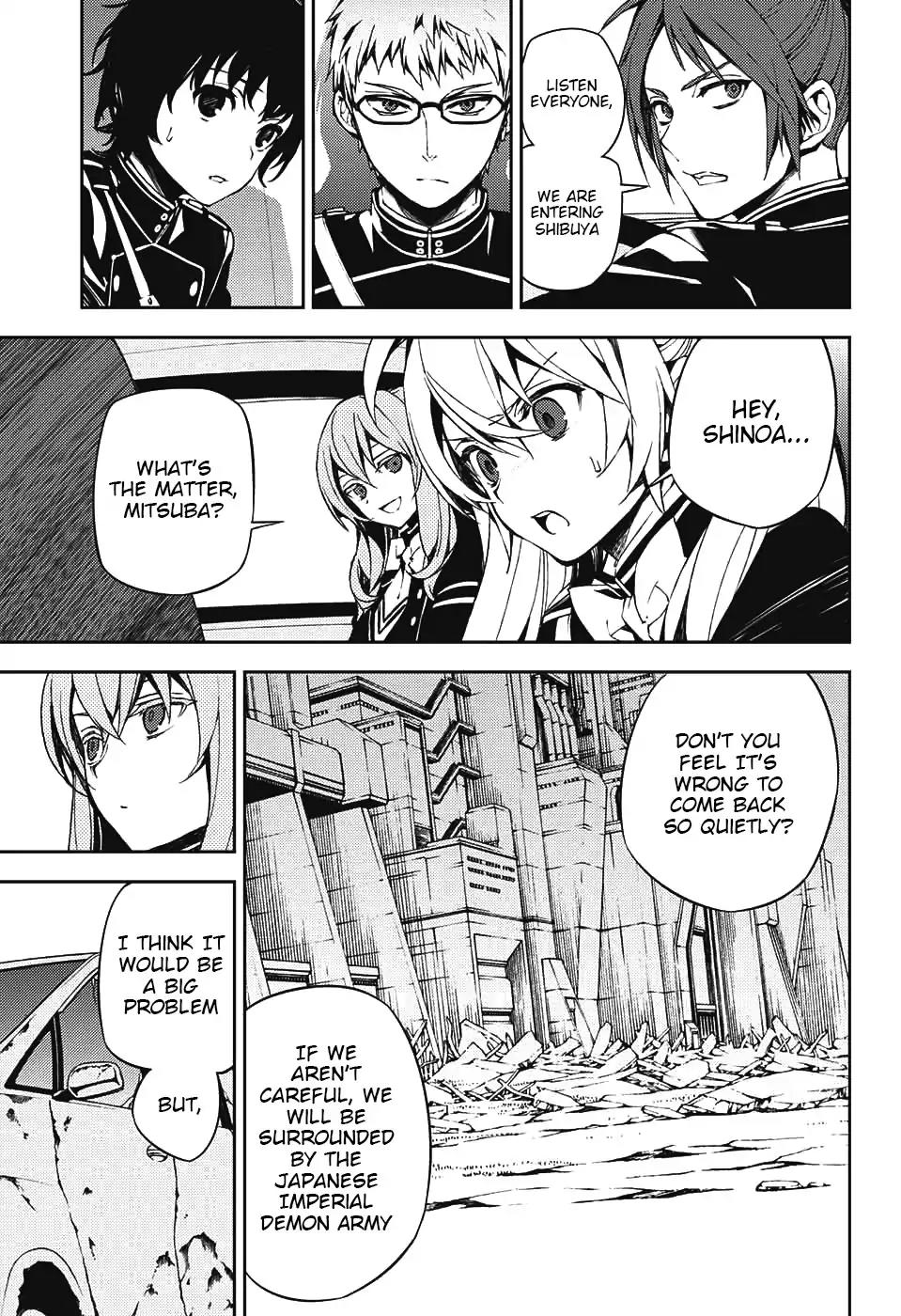 Seraph of the End Chapter 70 page 4 - Chapter 70: The Cause of Subordinate