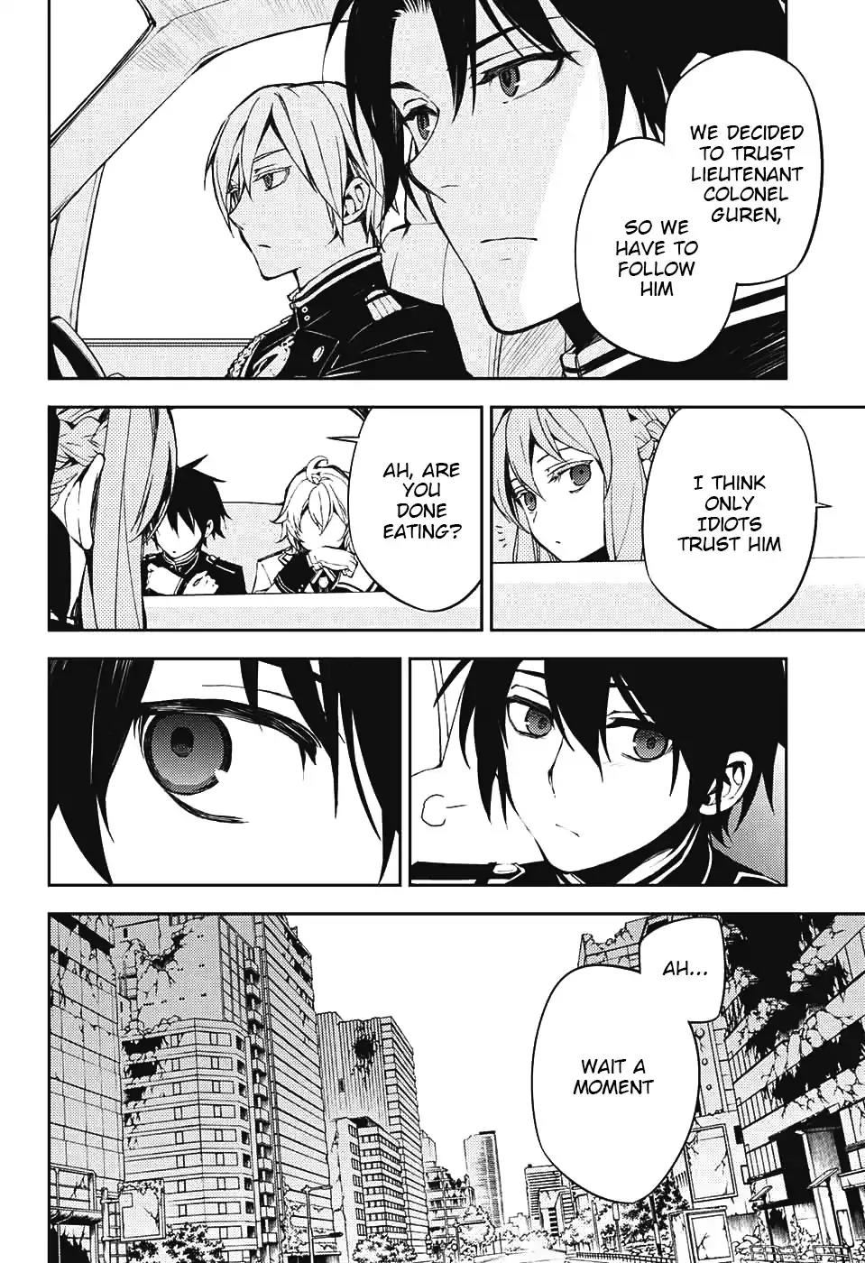 Seraph of the End Chapter 70 page 5 - Chapter 70: The Cause of Subordinate