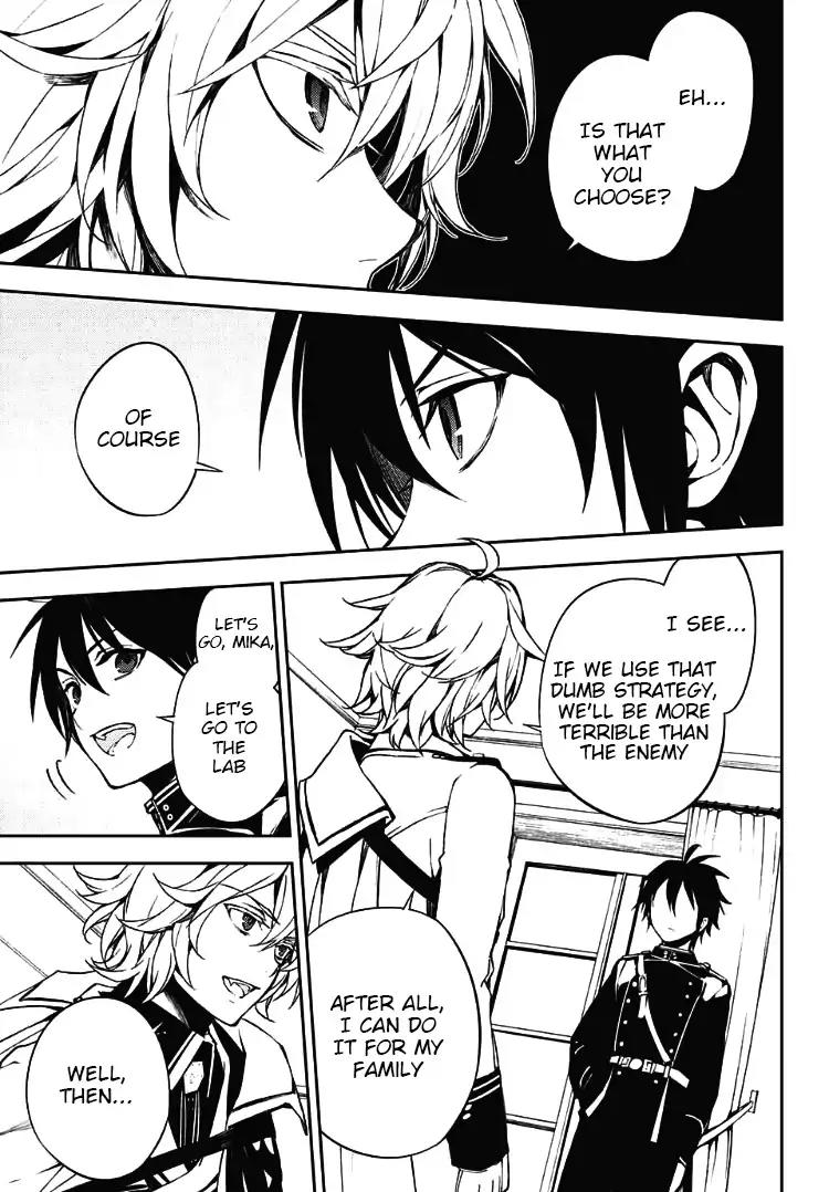Seraph of the End Chapter 71 page 11 - Chapter 71: Three People and Their Black Demons