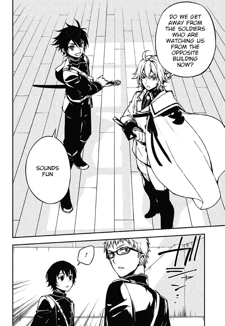 Seraph of the End Chapter 71 page 12 - Chapter 71: Three People and Their Black Demons