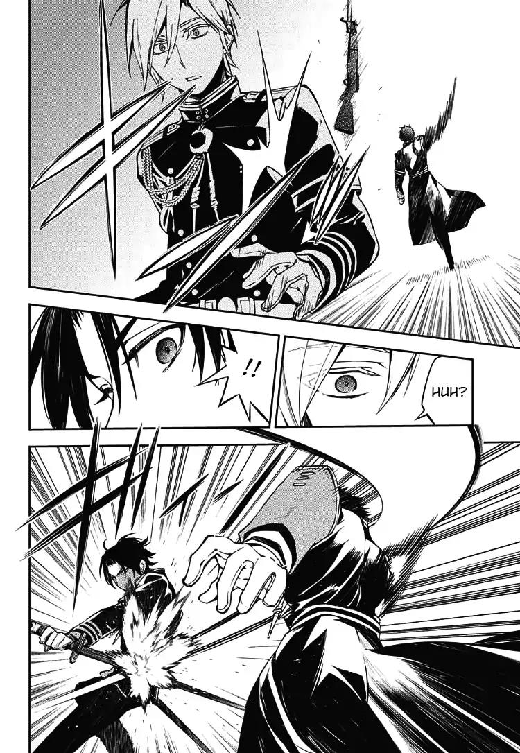 Seraph of the End Chapter 71 page 28 - Chapter 71: Three People and Their Black Demons