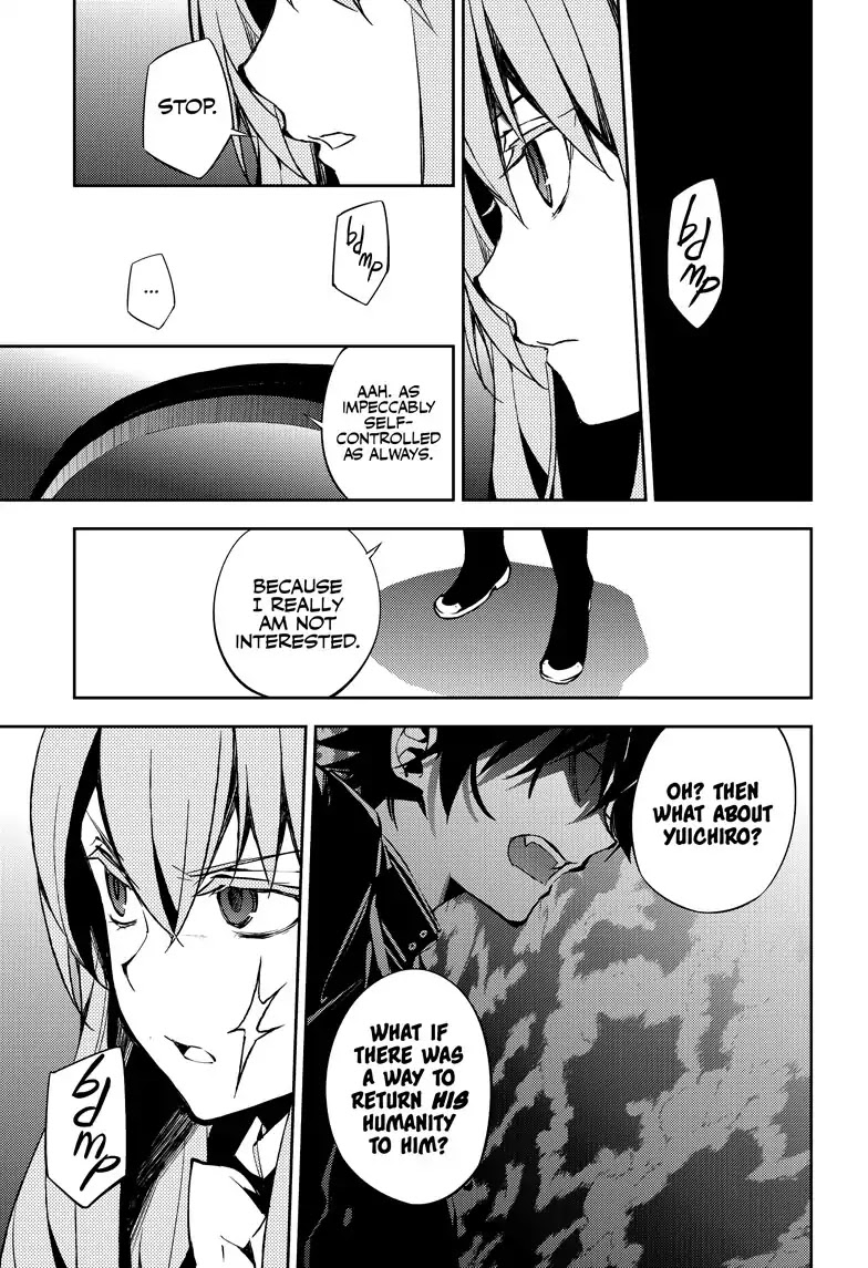 Seraph of the End Chapter 72 page 11 - Chapter 72: Hiragi In A Cage