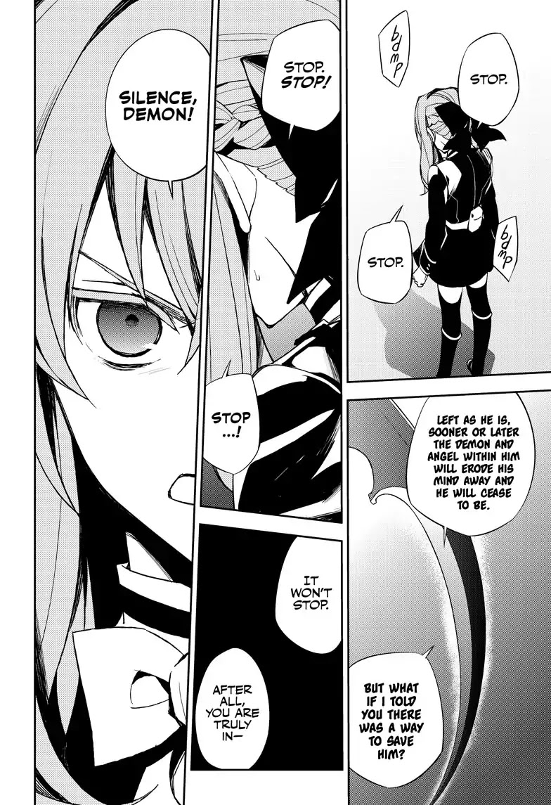 Seraph of the End Chapter 72 page 12 - Chapter 72: Hiragi In A Cage