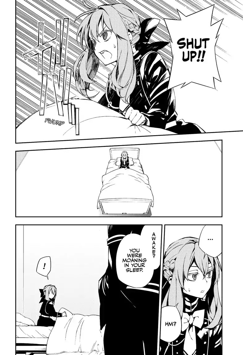 Seraph of the End Chapter 72 page 14 - Chapter 72: Hiragi In A Cage