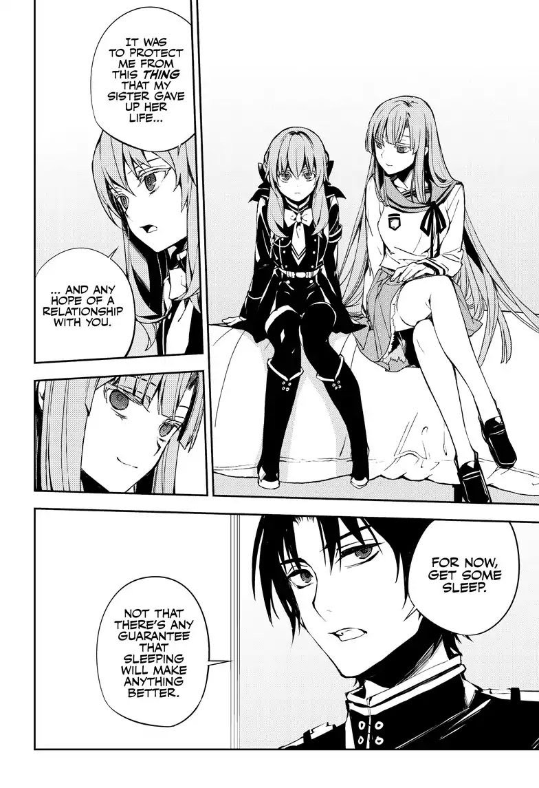 Seraph of the End Chapter 72 page 18 - Chapter 72: Hiragi In A Cage