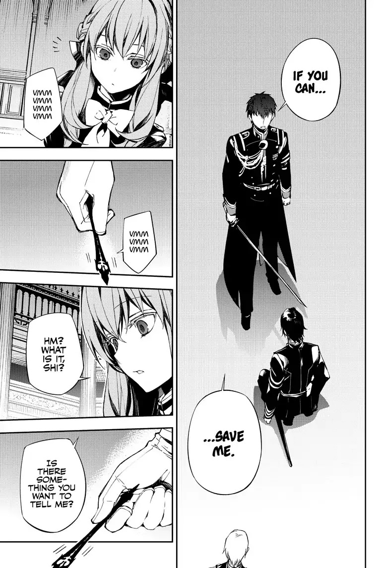 Seraph of the End Chapter 72 page 3 - Chapter 72: Hiragi In A Cage