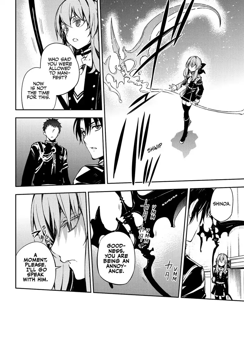 Seraph of the End Chapter 72 page 4 - Chapter 72: Hiragi In A Cage