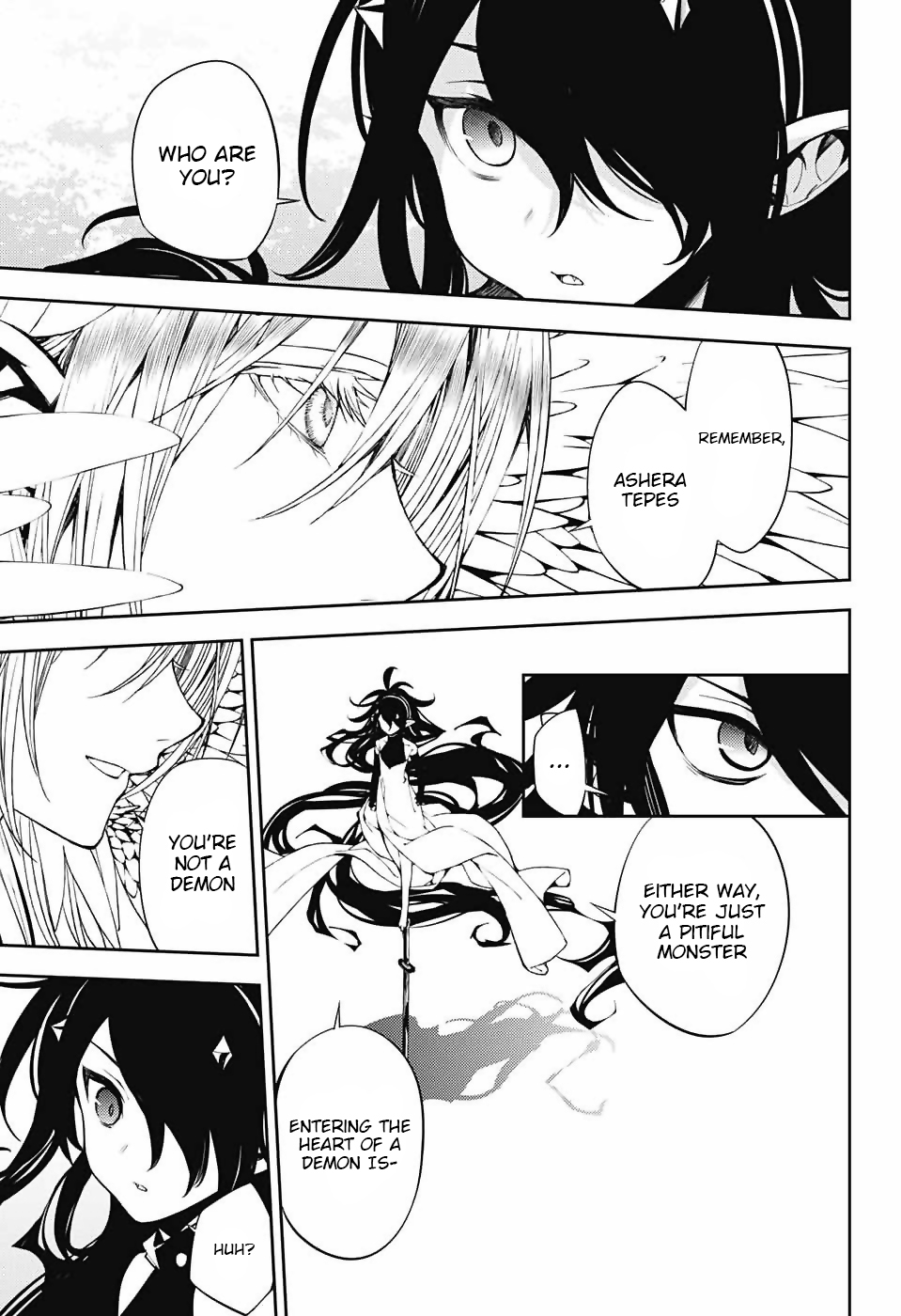 Seraph of the End Chapter 73 page 12 - Chapter 73: Inside Yuu's Sword