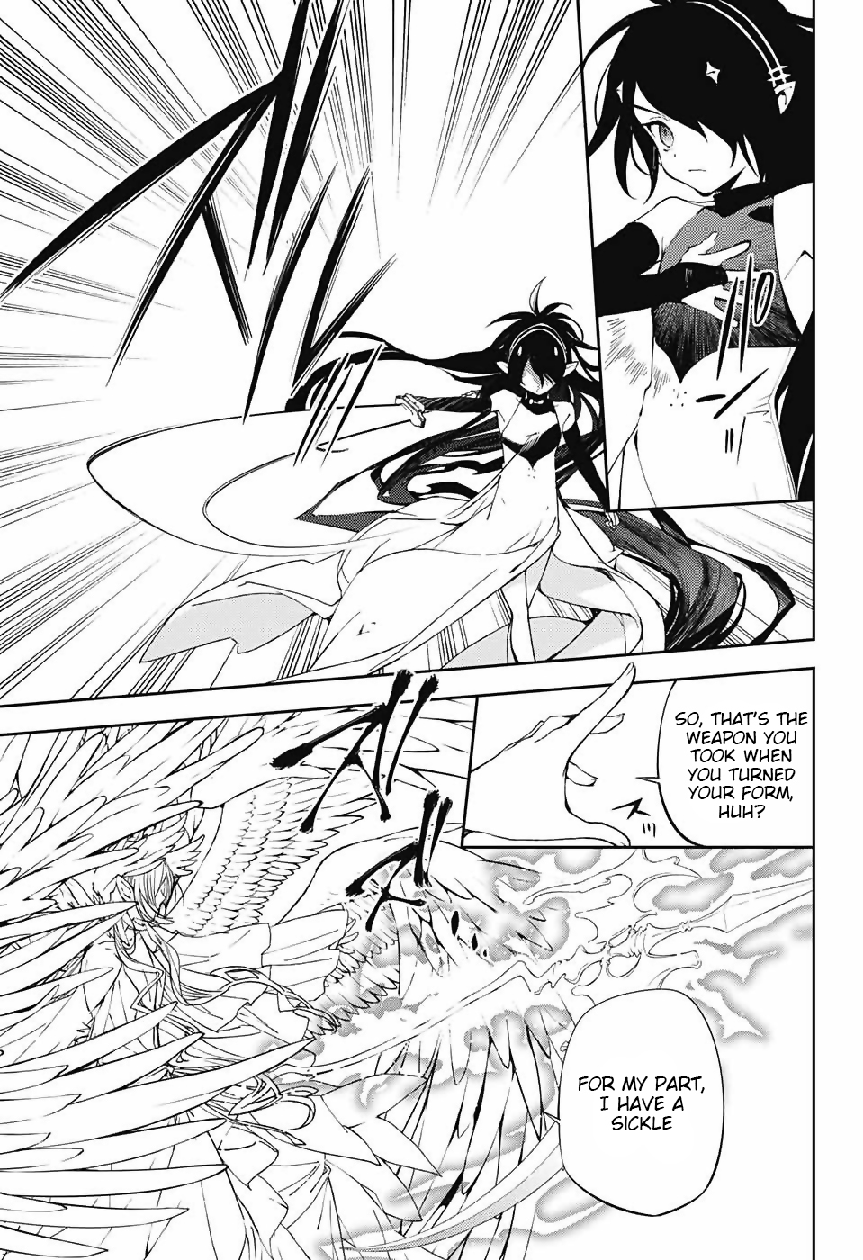 Seraph of the End Chapter 73 page 14 - Chapter 73: Inside Yuu's Sword