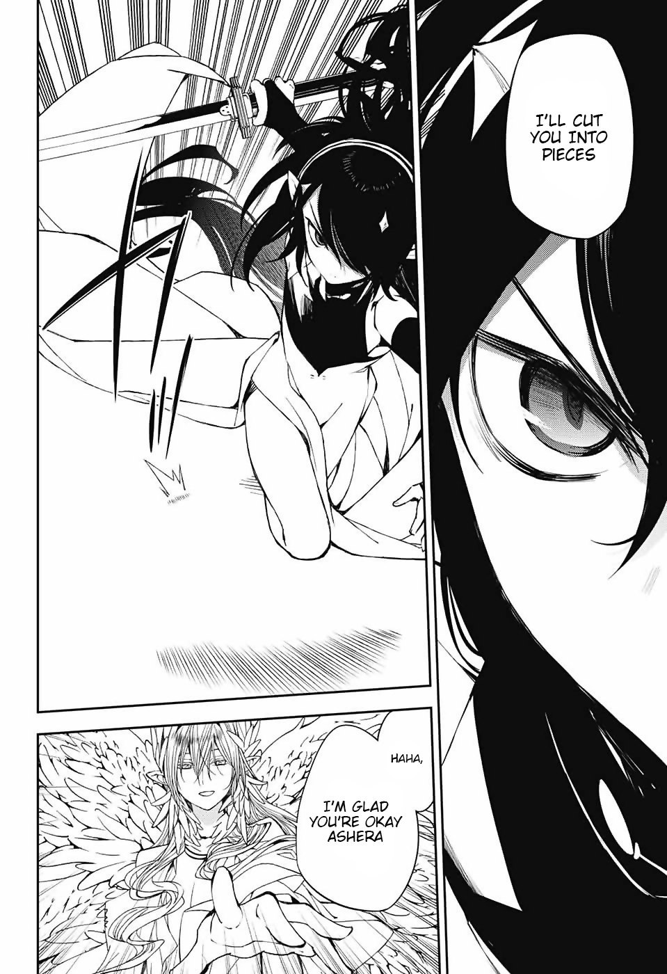 Seraph of the End Chapter 73 page 15 - Chapter 73: Inside Yuu's Sword