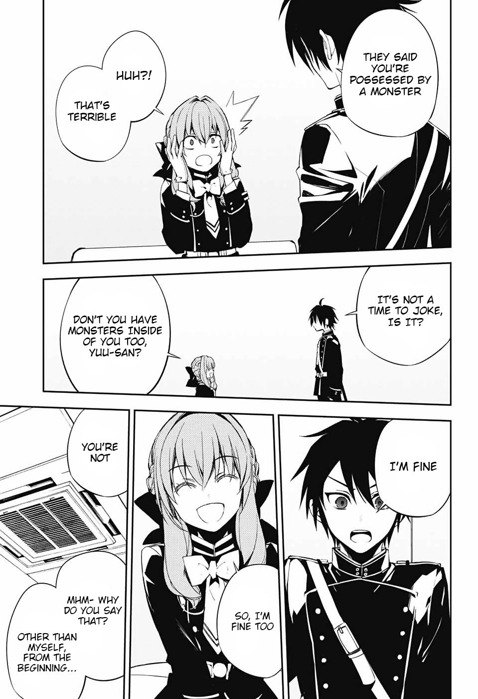 Seraph of the End Chapter 73 page 24 - Chapter 73: Inside Yuu's Sword