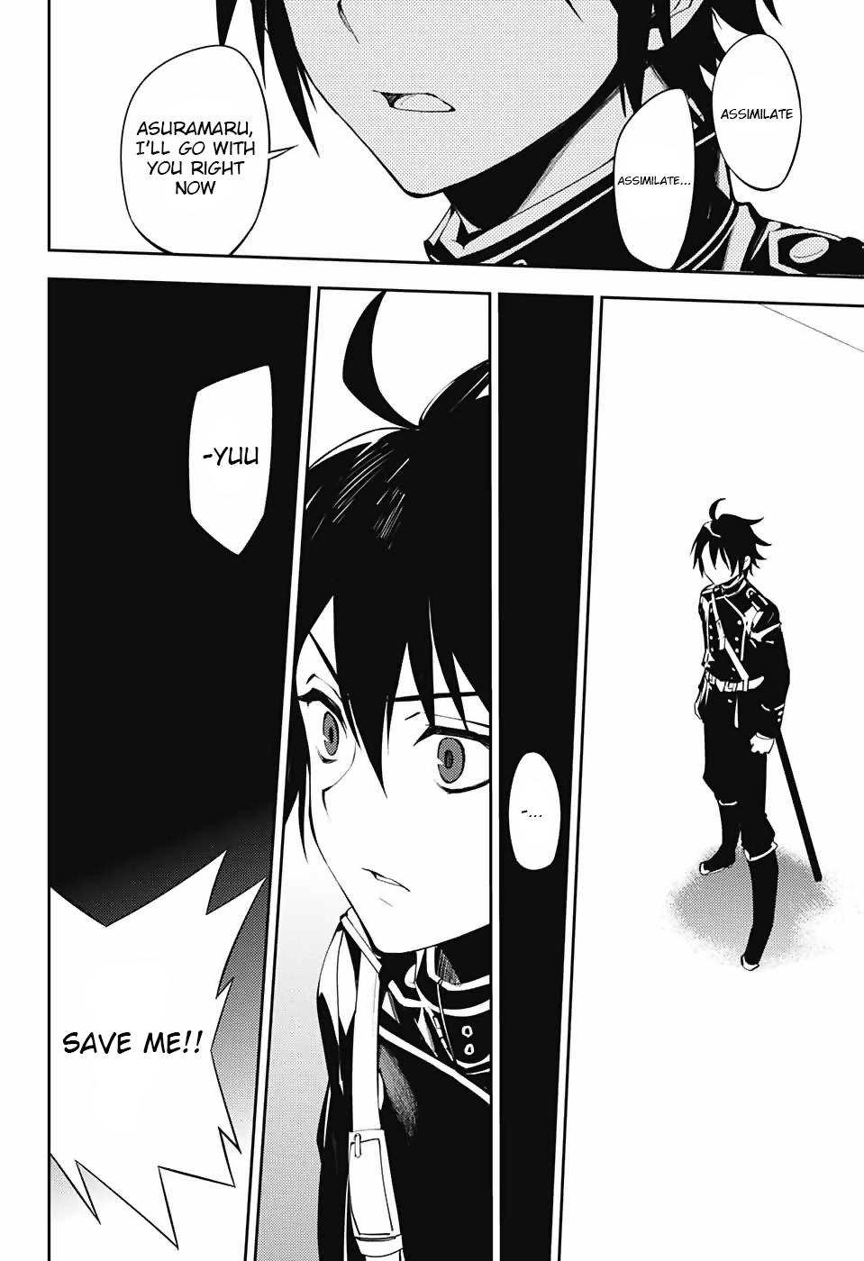 Seraph of the End Chapter 73 page 29 - Chapter 73: Inside Yuu's Sword