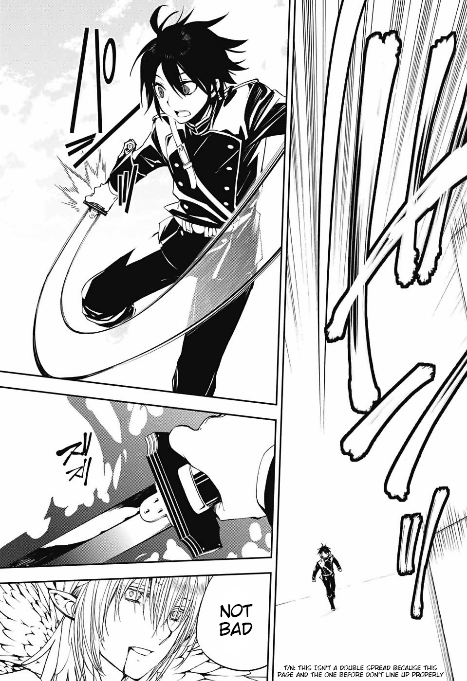 Seraph of the End Chapter 73 page 34 - Chapter 73: Inside Yuu's Sword