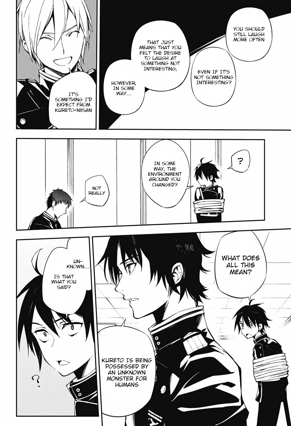 Seraph of the End Chapter 73 page 5 - Chapter 73: Inside Yuu's Sword