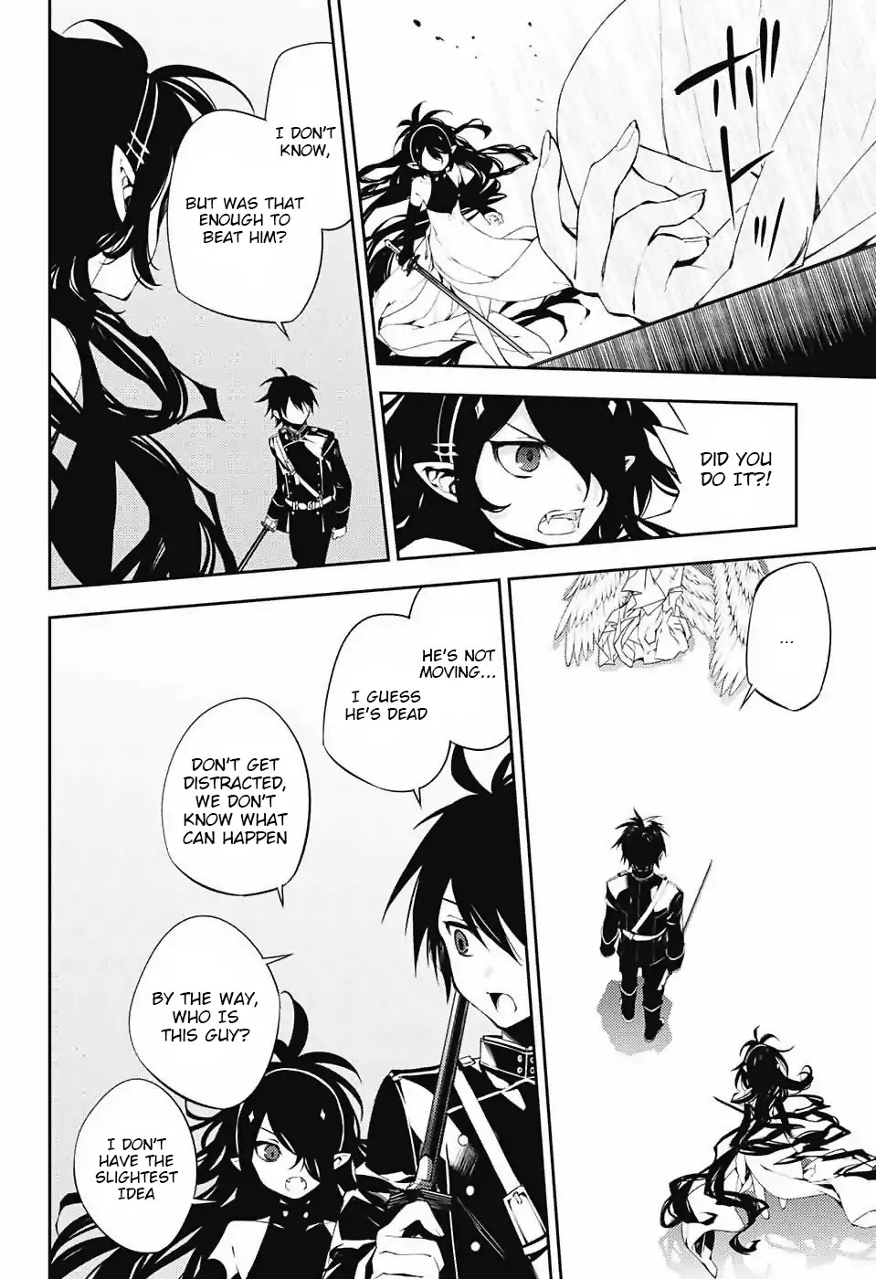 Seraph of the End Chapter 74 page 13 - Chapter 74: The Awakening of Love