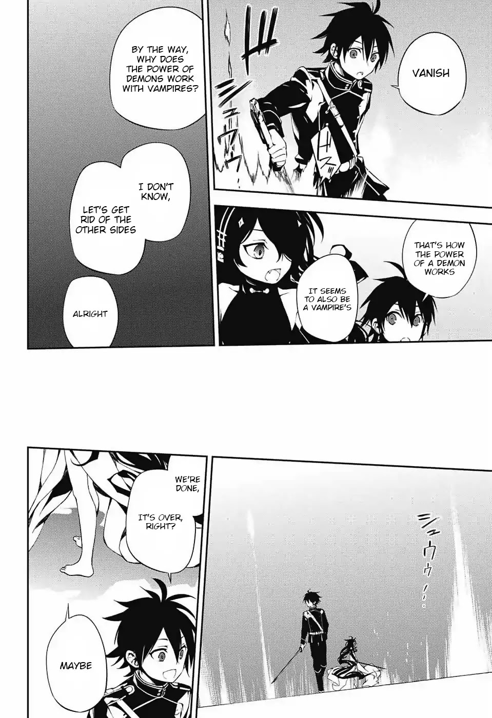 Seraph of the End Chapter 74 page 15 - Chapter 74: The Awakening of Love