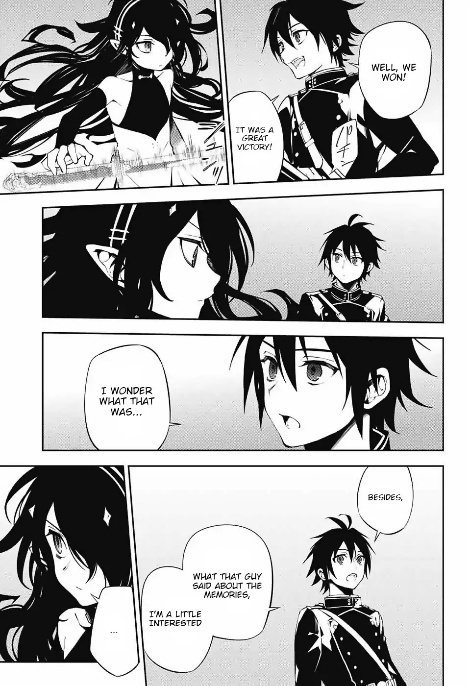 Seraph of the End Chapter 74 page 16 - Chapter 74: The Awakening of Love