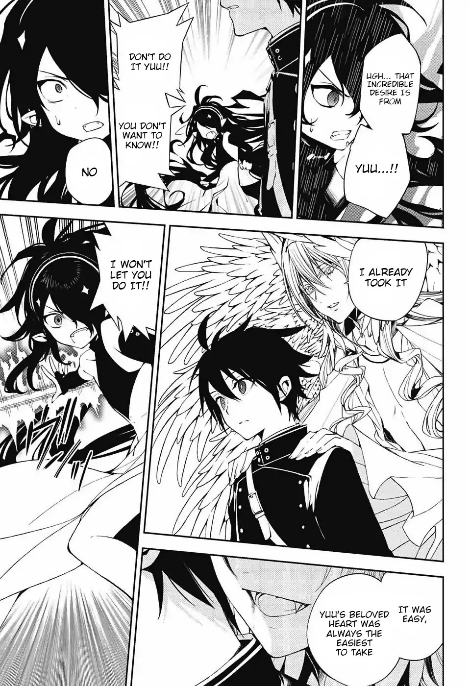 Seraph of the End Chapter 74 page 8 - Chapter 74: The Awakening of Love