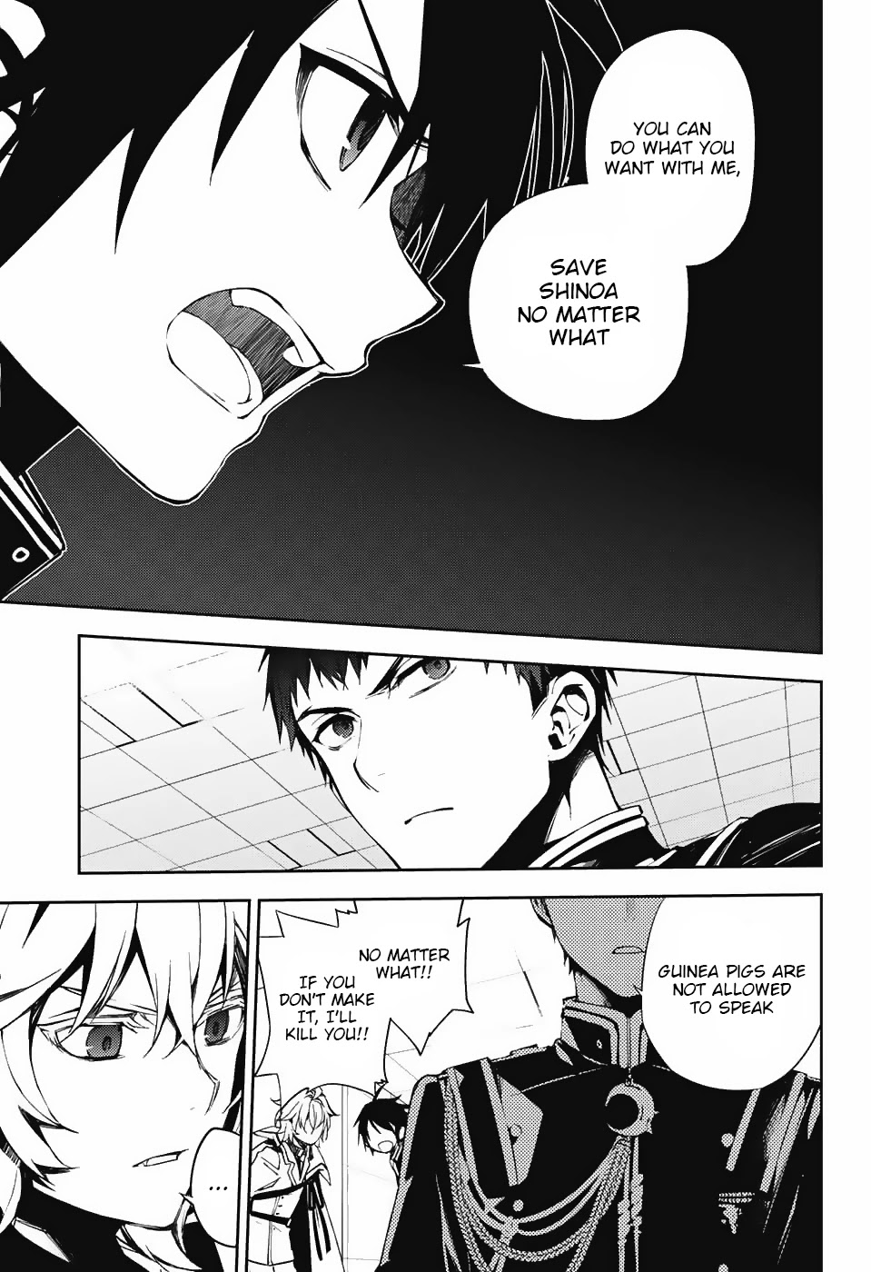 Seraph of the End Chapter 75 page 10 - Chapter 75: Distance and Secrecy