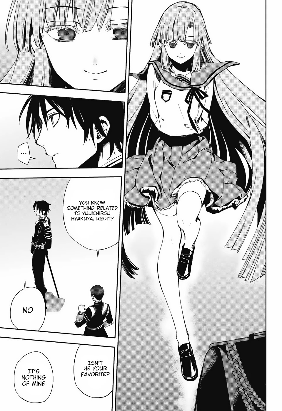 Seraph of the End Chapter 75 page 12 - Chapter 75: Distance and Secrecy