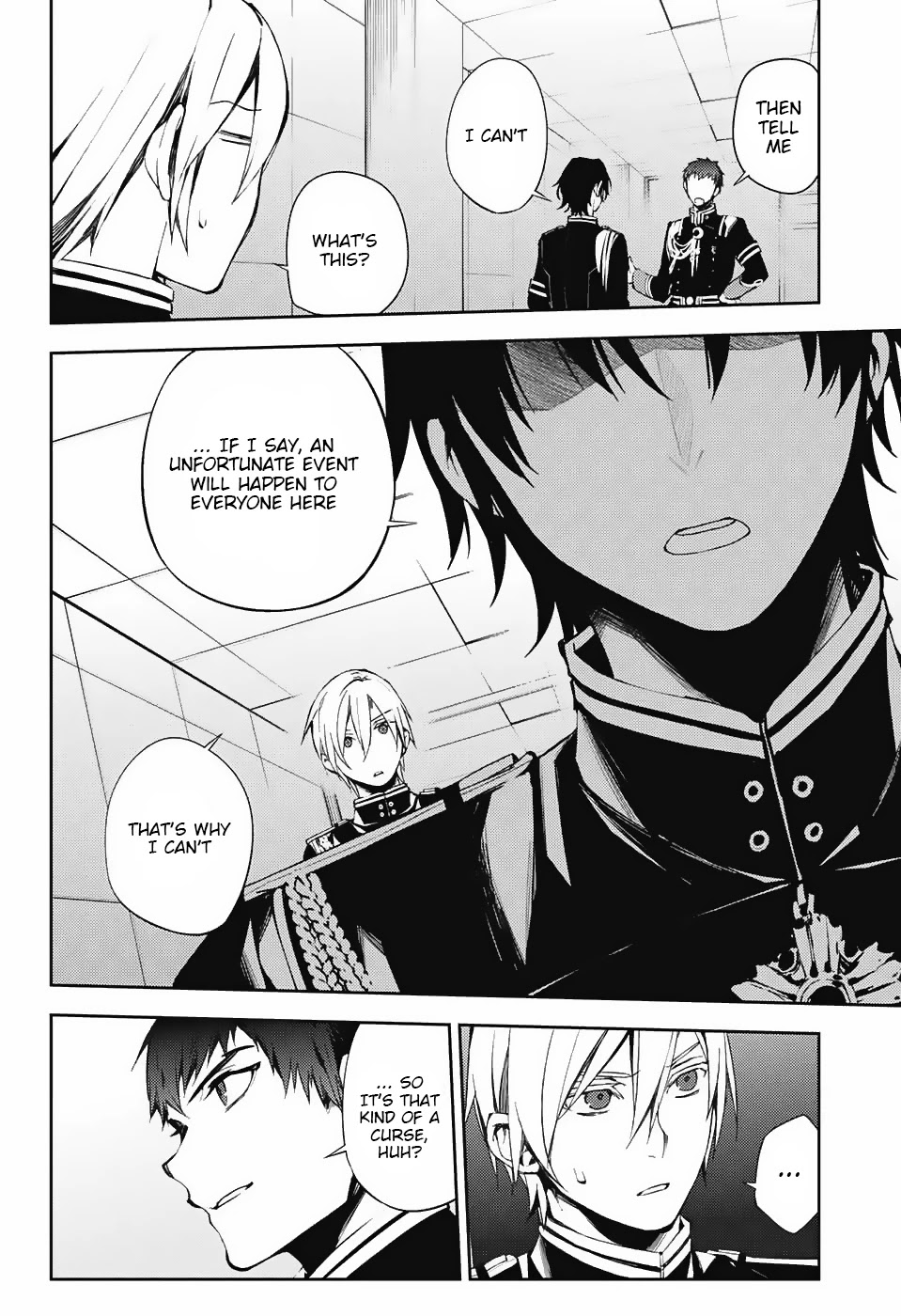 Seraph of the End Chapter 75 page 16 - Chapter 75: Distance and Secrecy