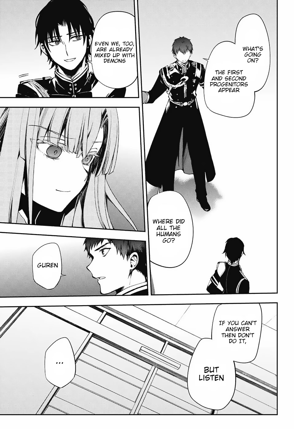 Seraph of the End Chapter 75 page 19 - Chapter 75: Distance and Secrecy