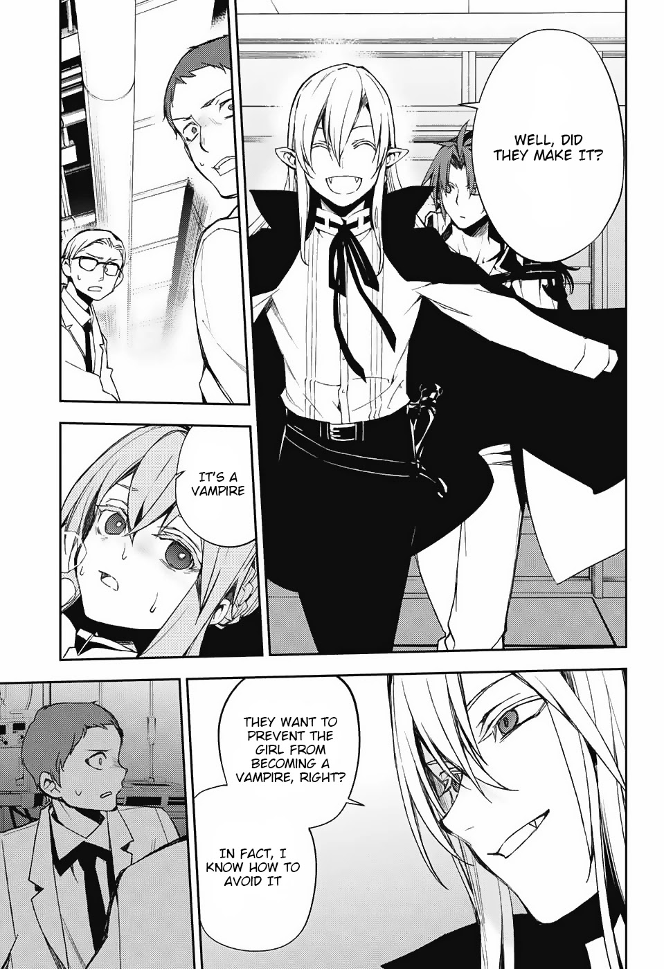 Seraph of the End Chapter 75 page 25 - Chapter 75: Distance and Secrecy