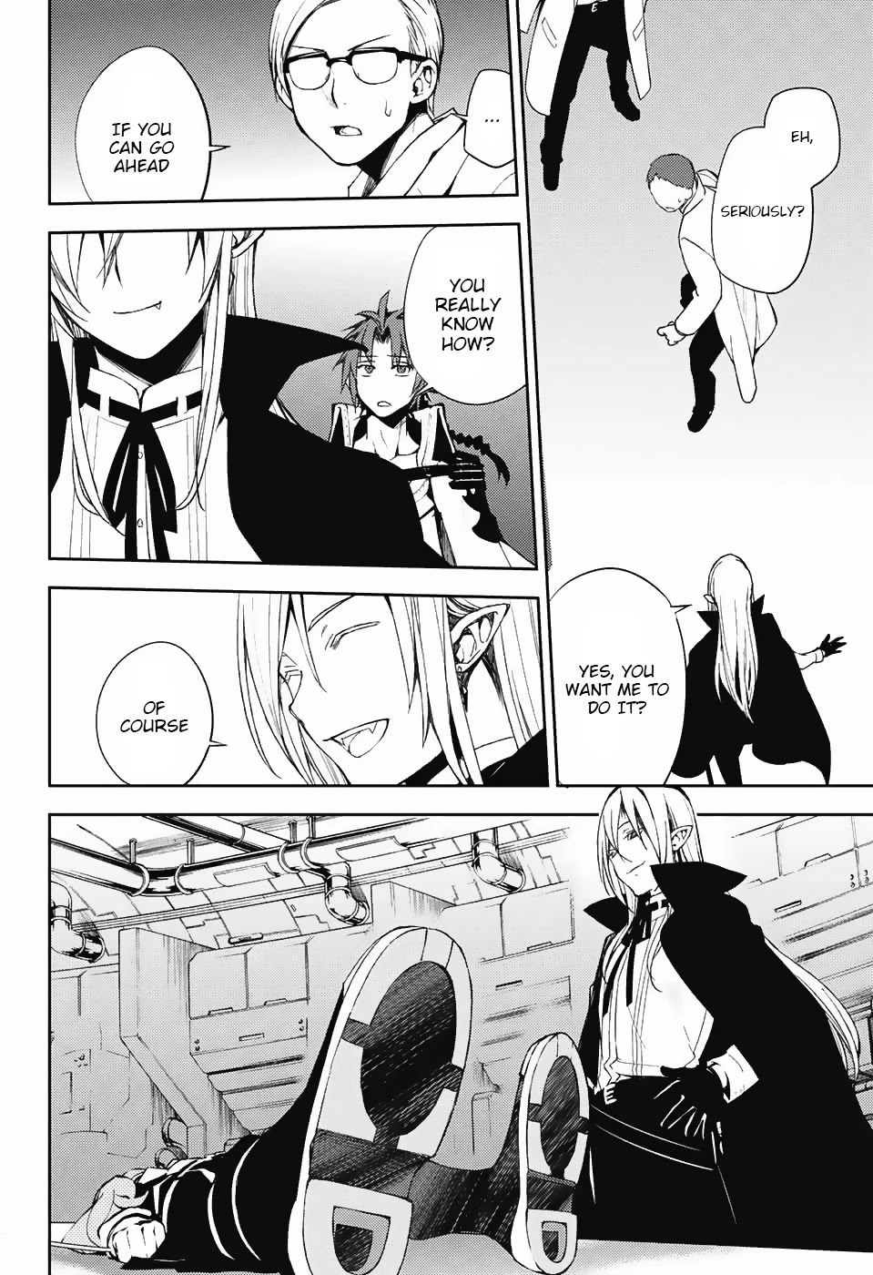 Seraph of the End Chapter 75 page 26 - Chapter 75: Distance and Secrecy