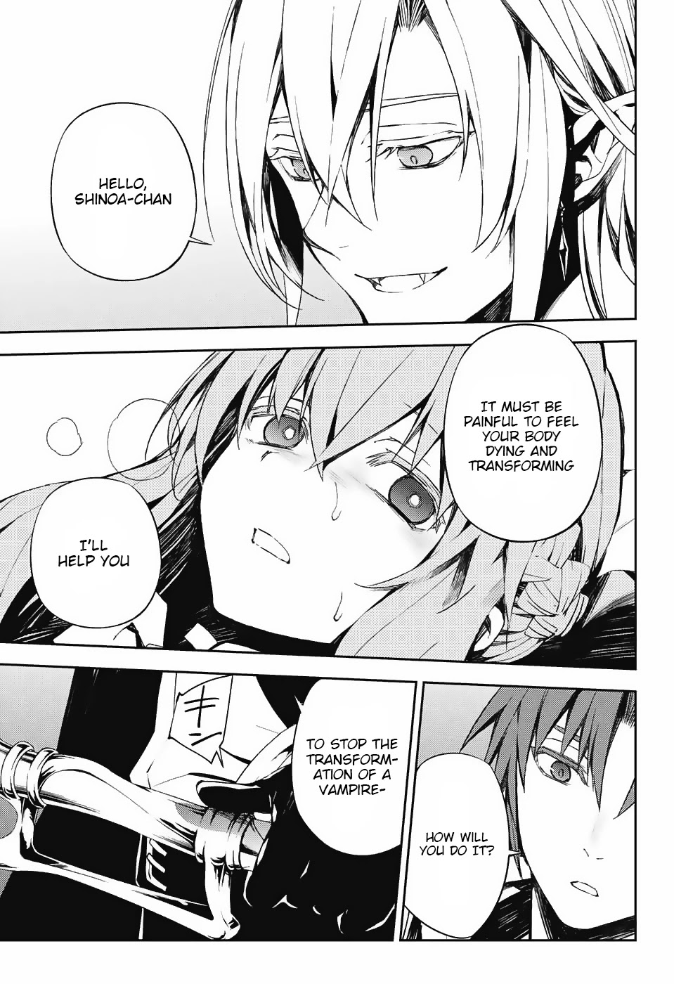 Seraph of the End Chapter 75 page 27 - Chapter 75: Distance and Secrecy