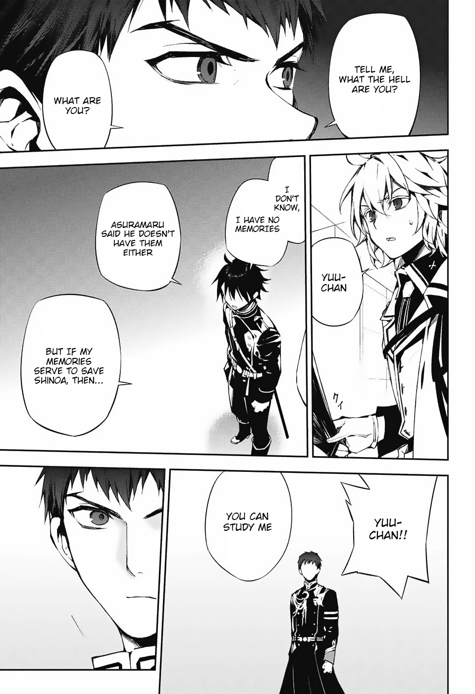 Seraph of the End Chapter 75 page 8 - Chapter 75: Distance and Secrecy