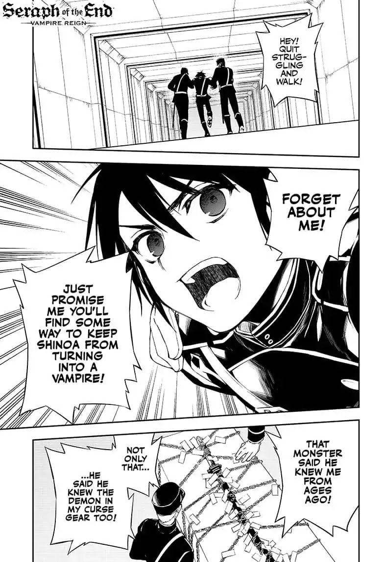 Seraph of the End Chapter 77 page 1 - Chapter 77: Rescue for the Devil