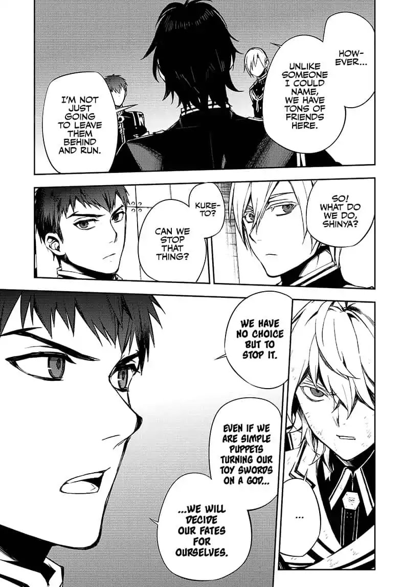 Seraph of the End Chapter 77 page 15 - Chapter 77: Rescue for the Devil