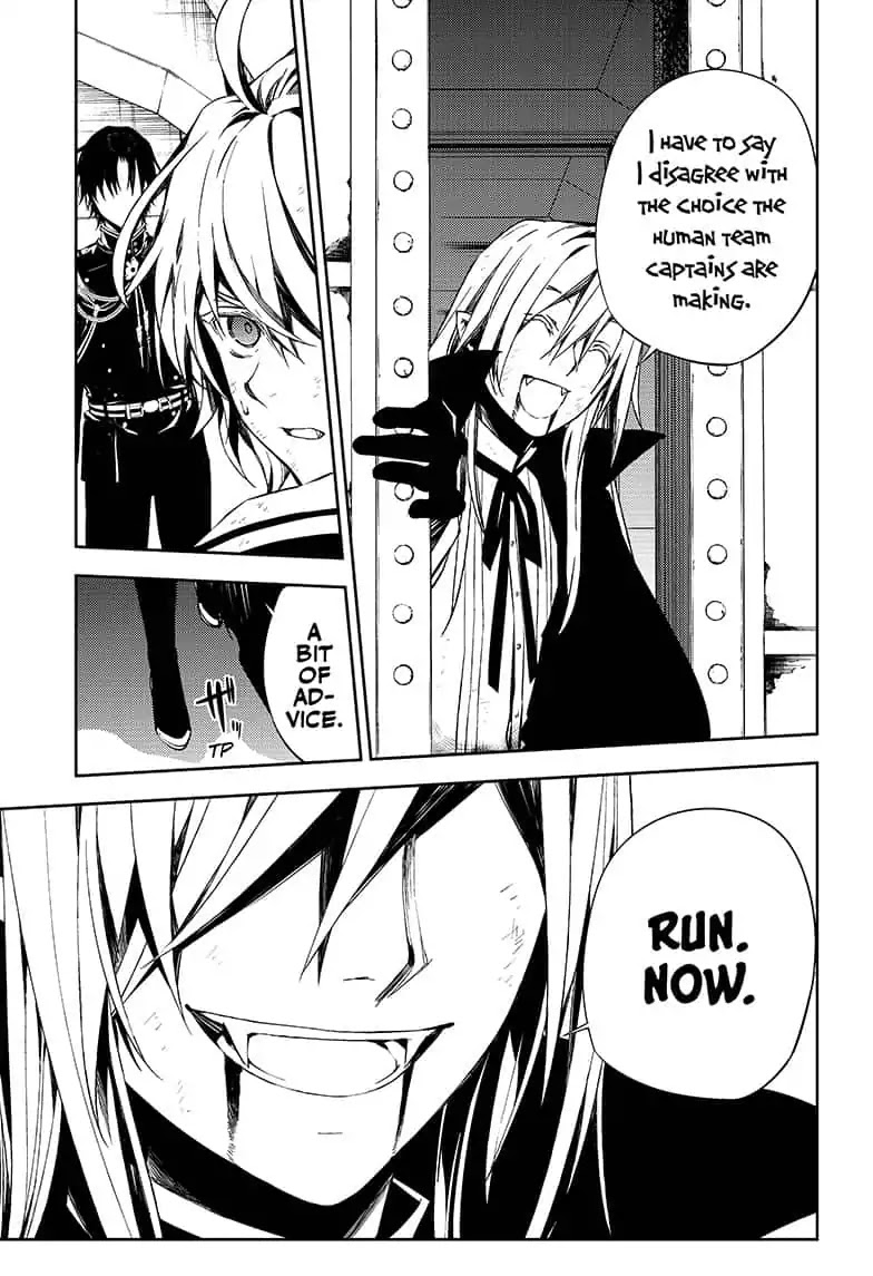Seraph of the End Chapter 77 page 17 - Chapter 77: Rescue for the Devil