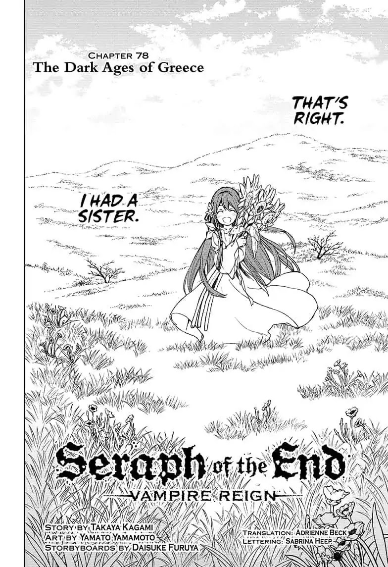 Seraph of the End Chapter 78 page 2 - Chapter 78: The Dark Ages of Greece