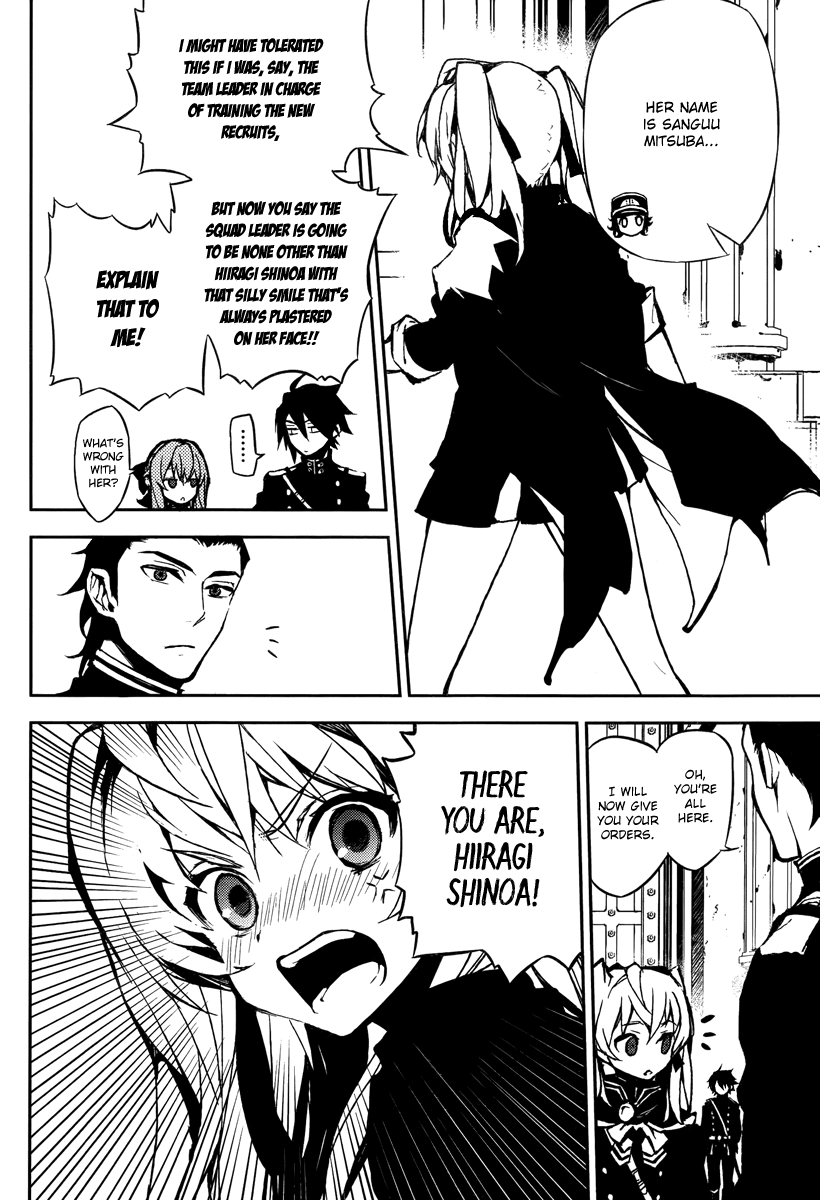 Seraph of the End Chapter 8 page 24 - Chapter 8: Mitsuba Team