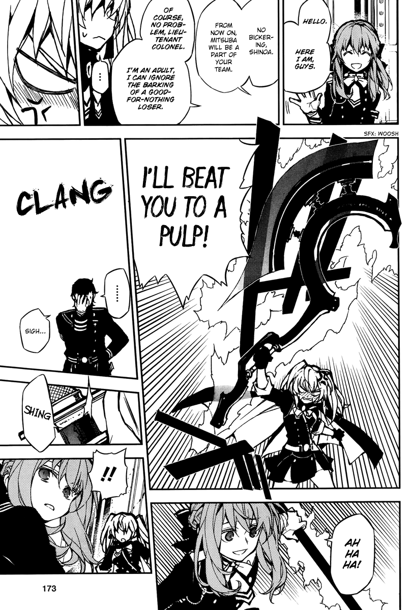Seraph of the End Chapter 8 page 25 - Chapter 8: Mitsuba Team