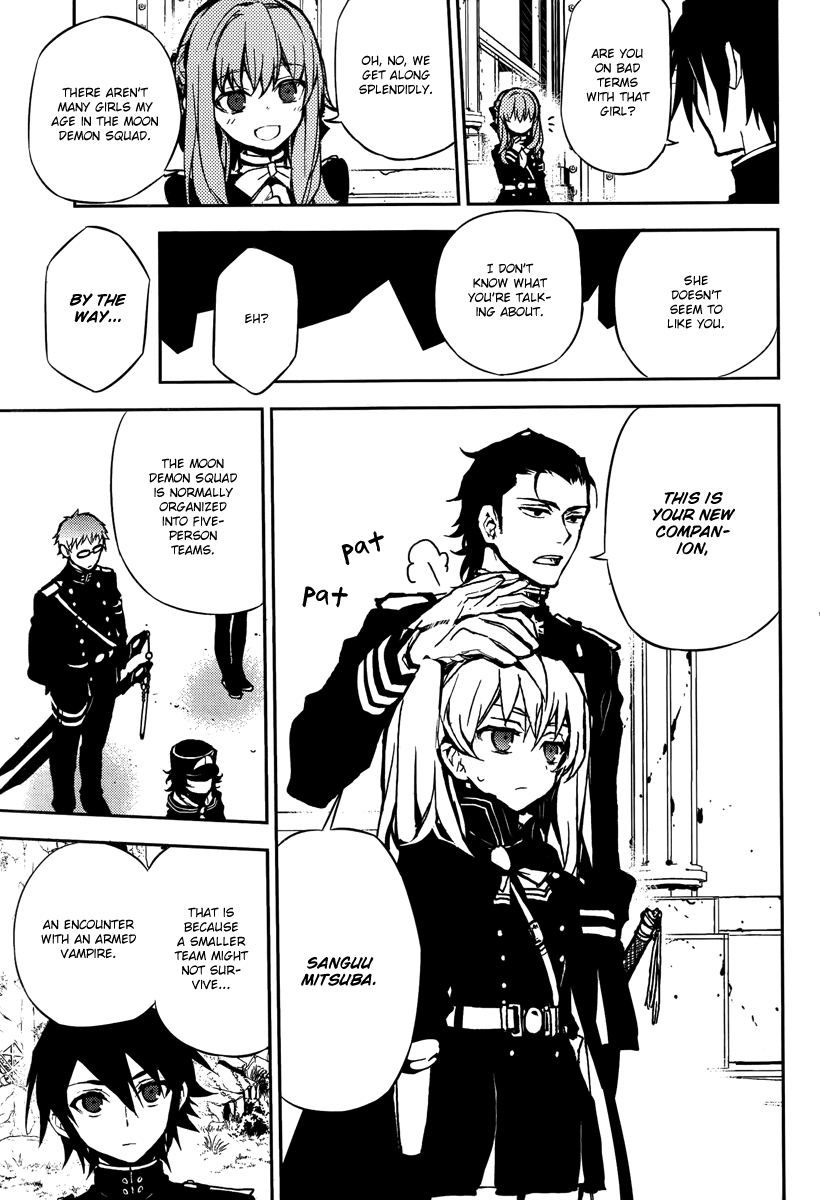 Seraph of the End Chapter 8 page 27 - Chapter 8: Mitsuba Team