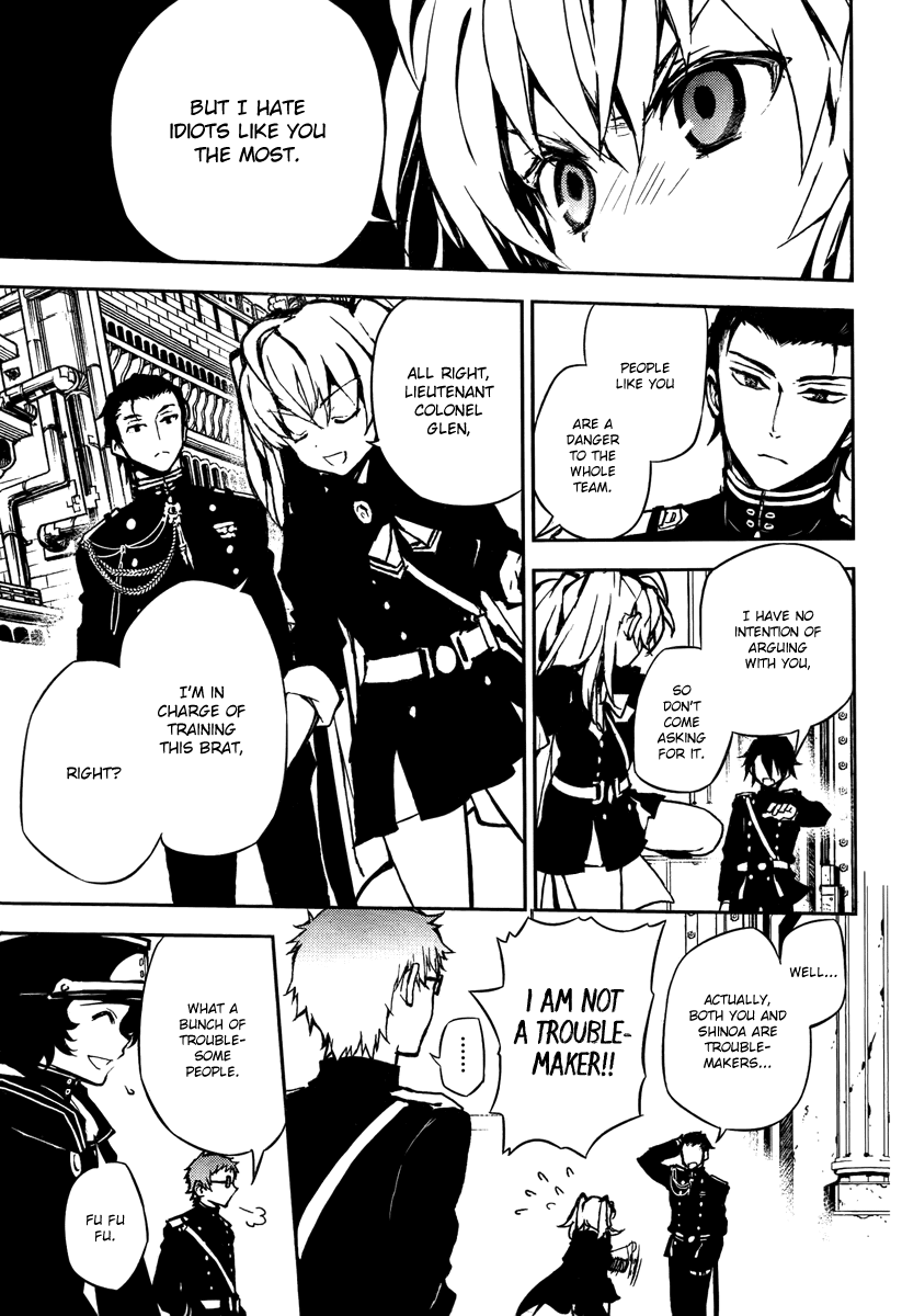 Seraph of the End Chapter 8 page 29 - Chapter 8: Mitsuba Team