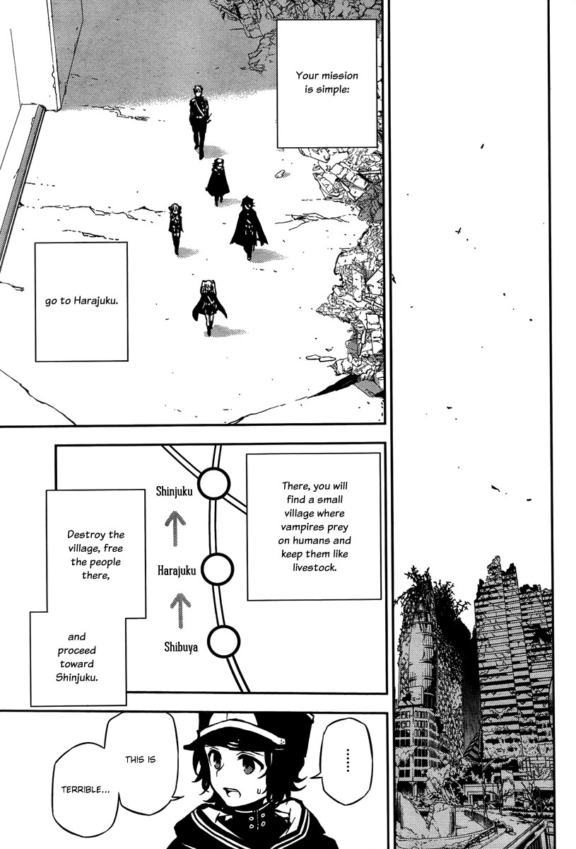 Seraph of the End Chapter 8 page 31 - Chapter 8: Mitsuba Team