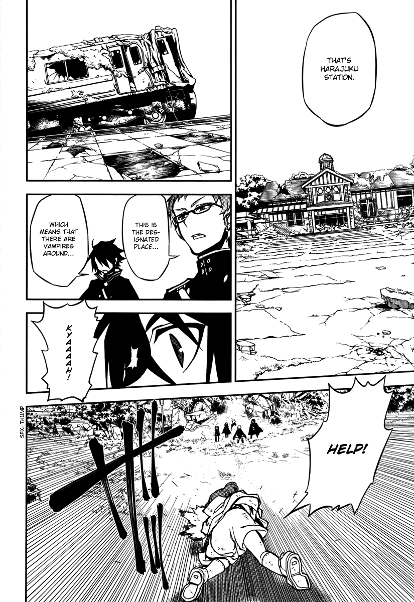 Seraph of the End Chapter 8 page 34 - Chapter 8: Mitsuba Team