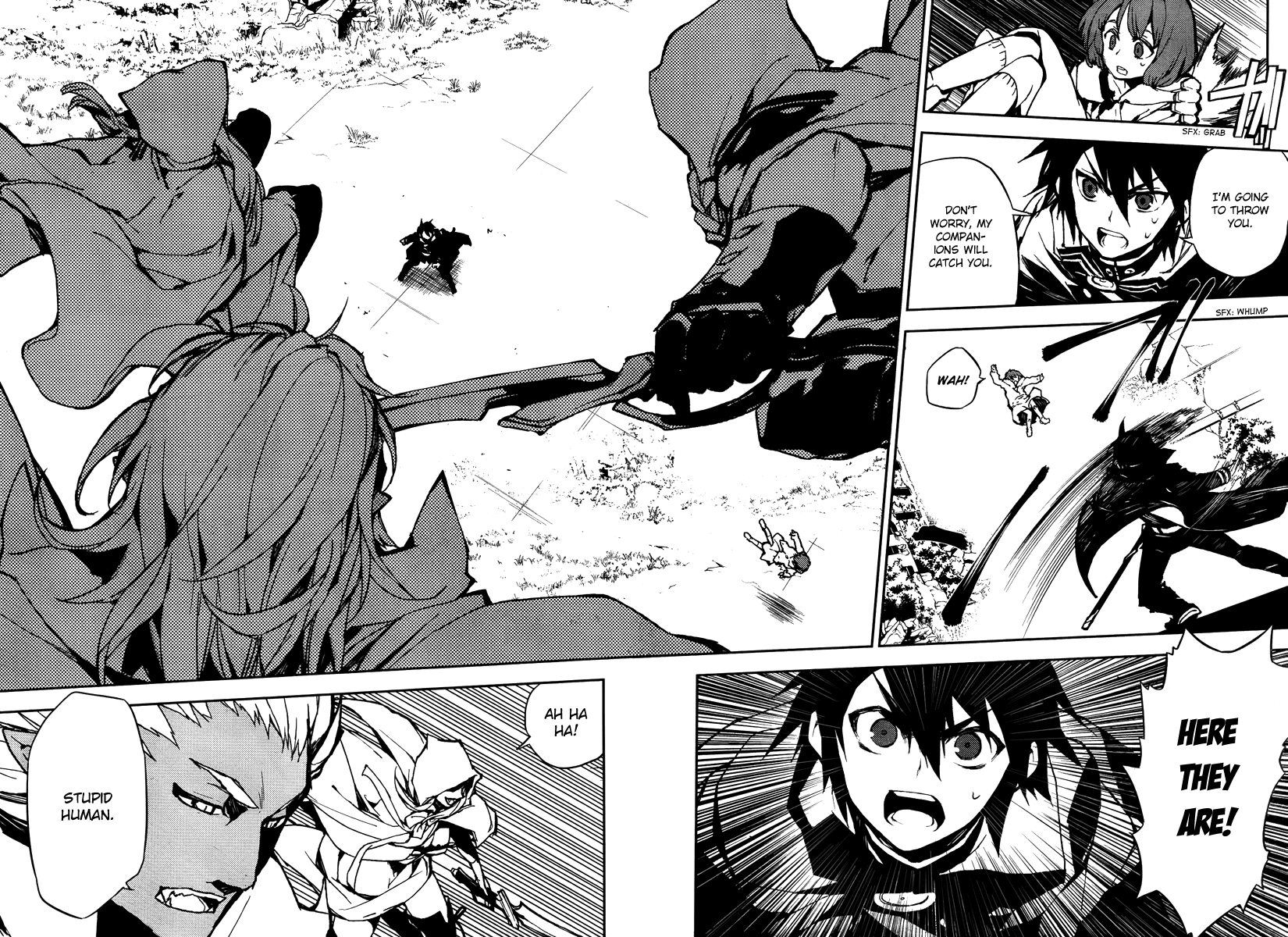Seraph of the End Chapter 8 page 40 - Chapter 8: Mitsuba Team