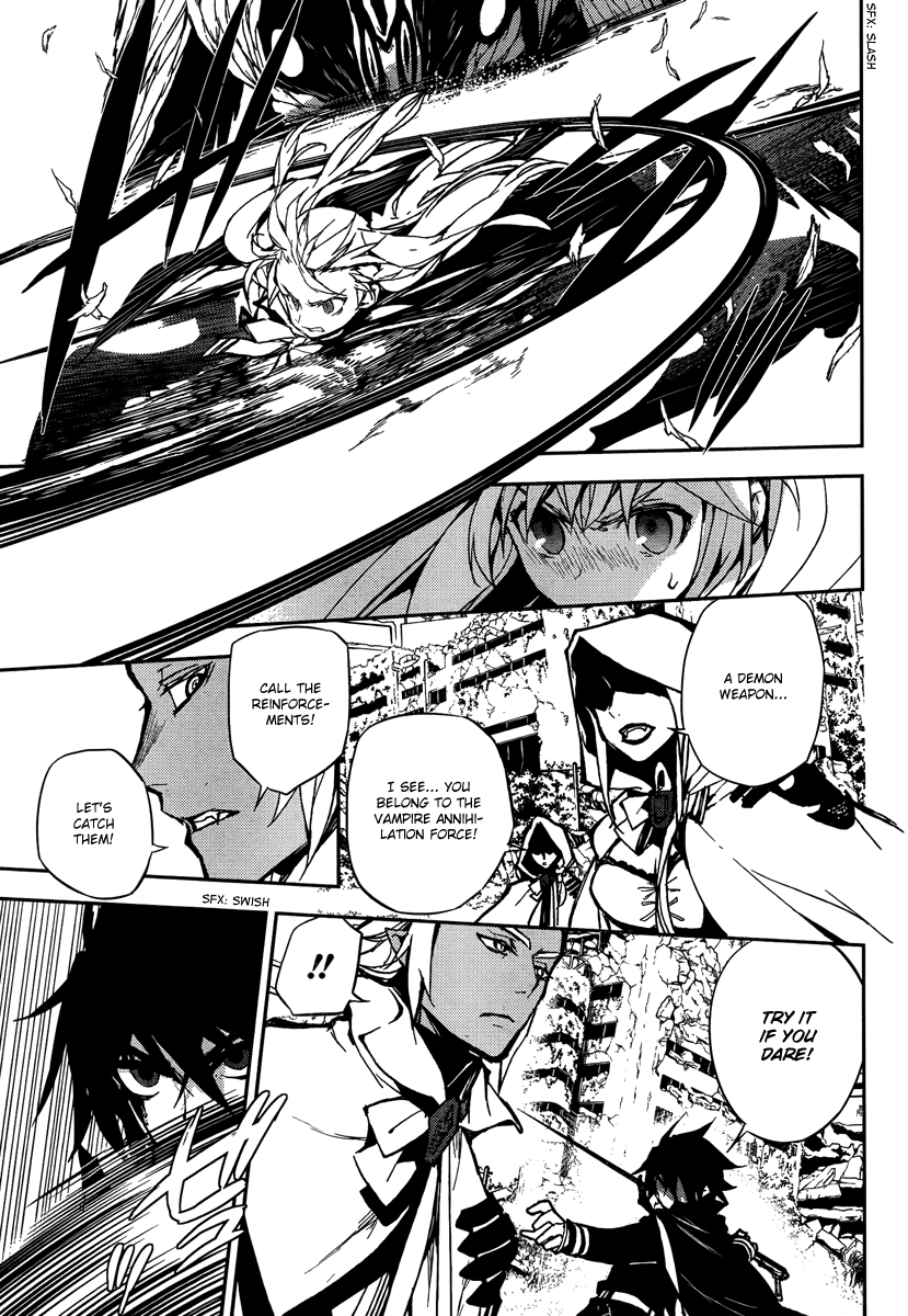 Seraph of the End Chapter 8 page 46 - Chapter 8: Mitsuba Team