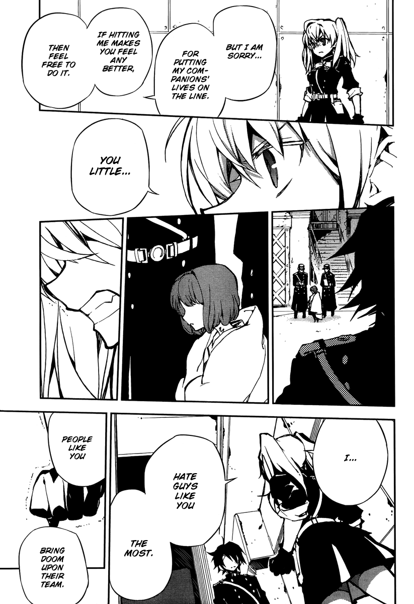 Seraph of the End Chapter 8 page 50 - Chapter 8: Mitsuba Team